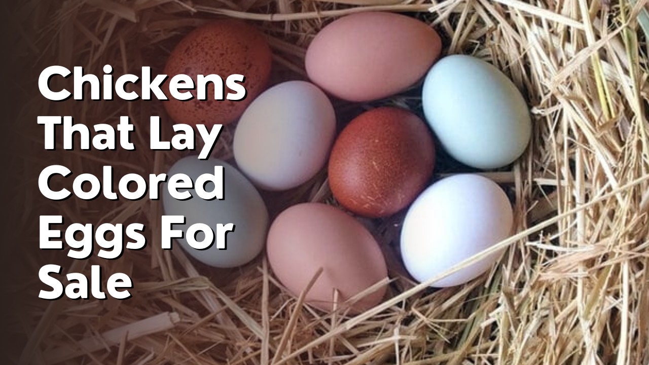 chickens that lay colored eggs for sale