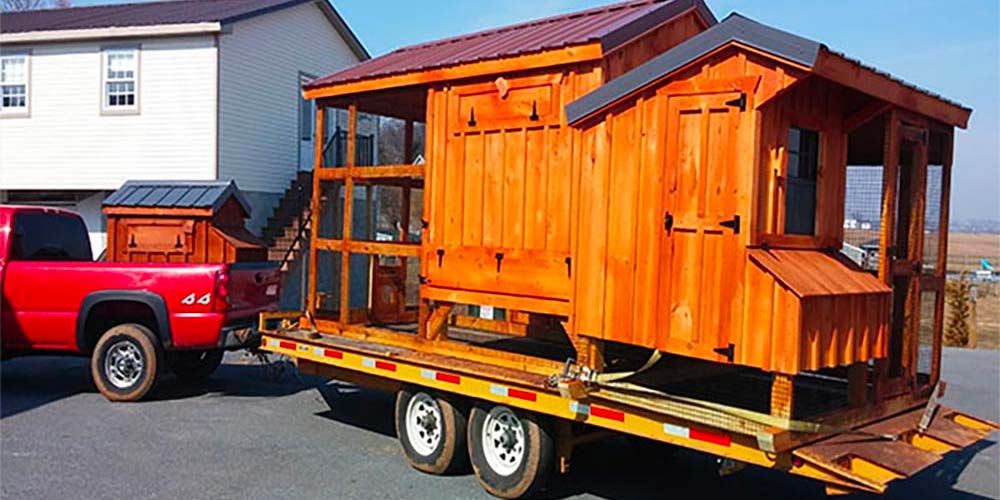 How To Move A Heavy Chicken Coop