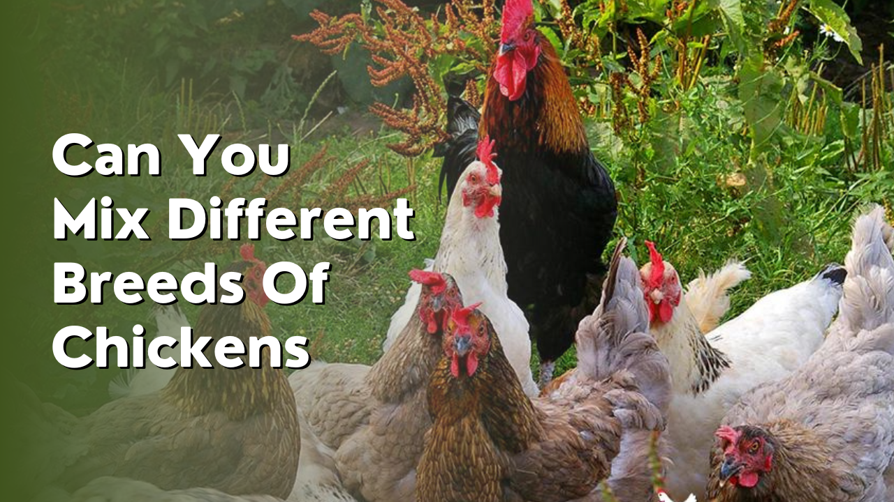 can you mix different breeds of chickens